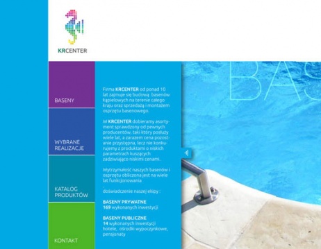 KrCenter_web design